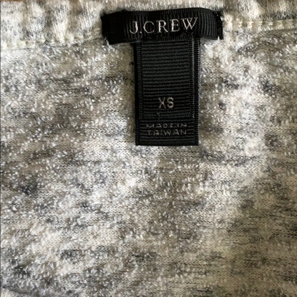Jcrew XS gray sweatshirt - Picture 2 of 3